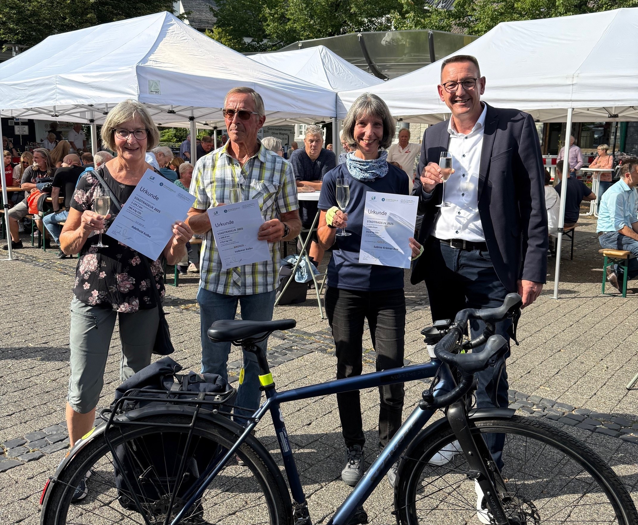 Gruppenfoto Stadtradeln