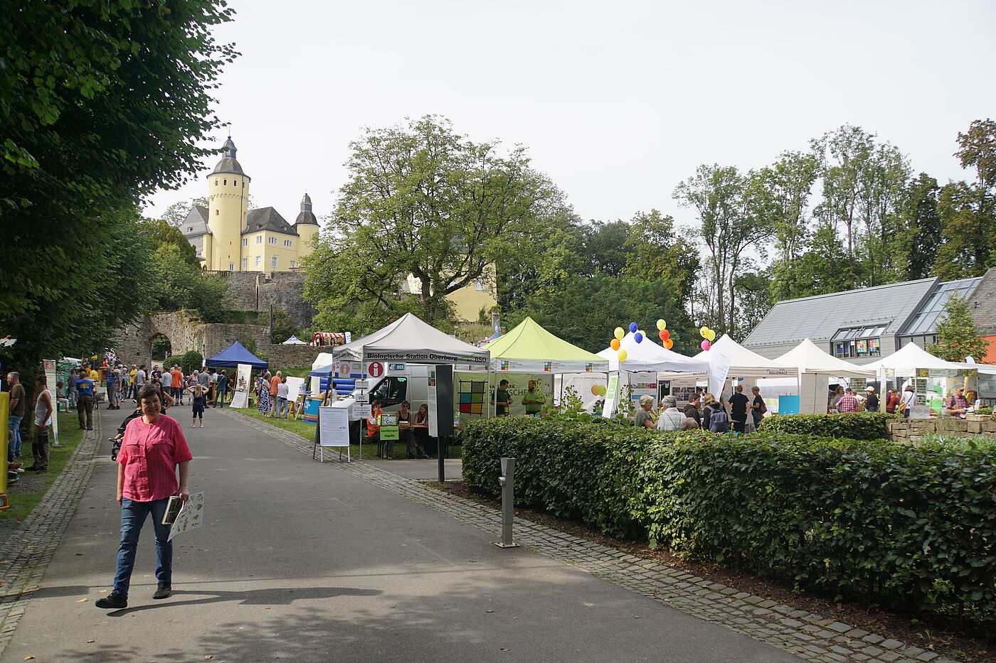 Im Schatten von Schloss Homburg            