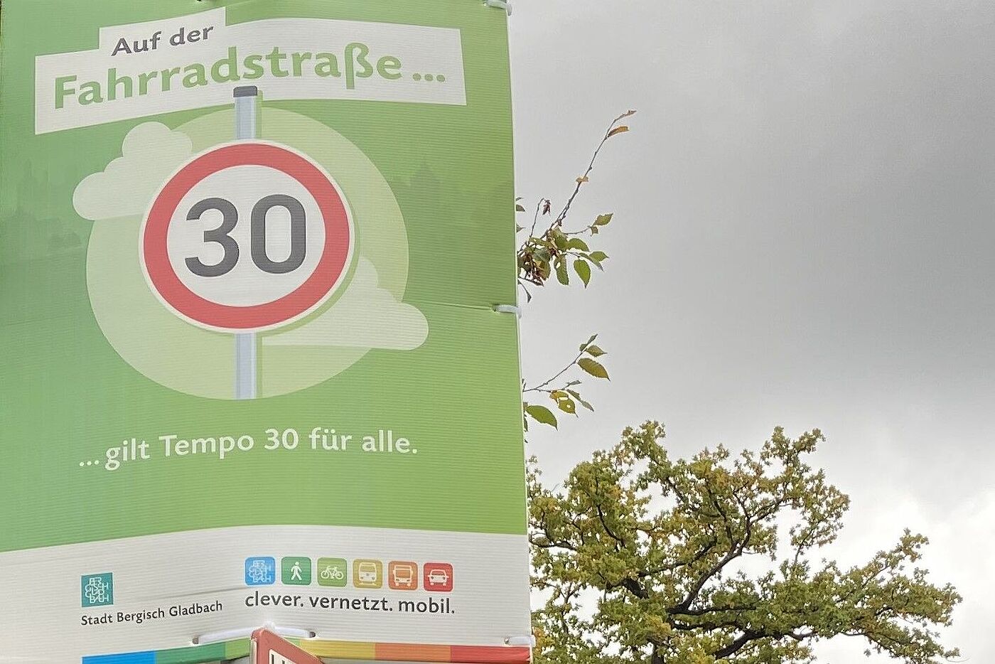 Regeln zur Fahrradstraße: Hier gilt Tempo 30 für alle.