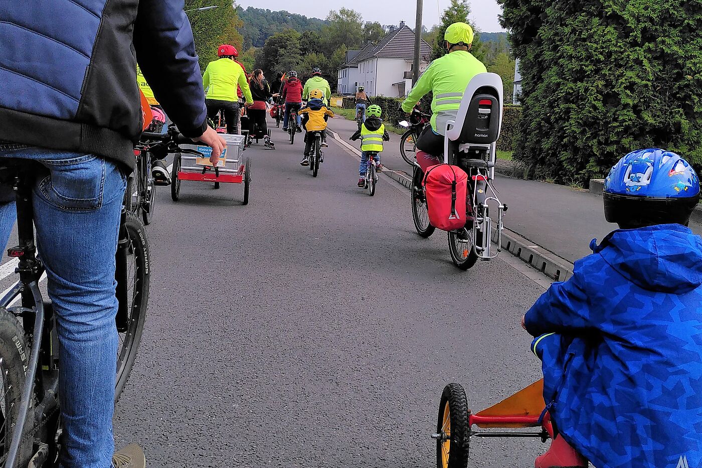 Kidical Mass - Start in Loope