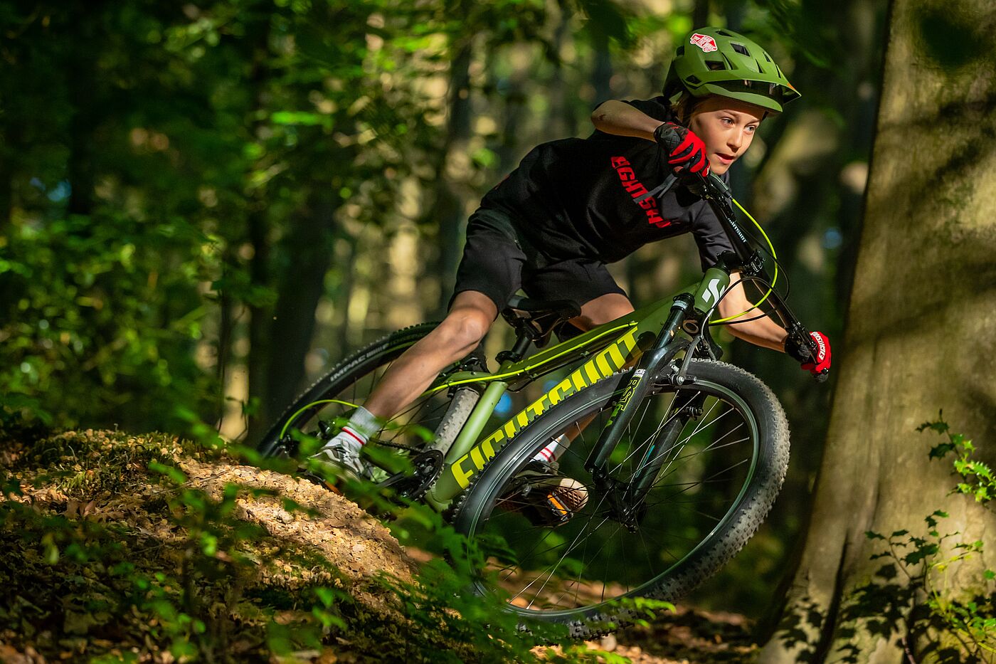 Auch für Kinder kann das Fahrrad ein echtes Sportgerät sein. Früh übt sich, wer später mal ganz vorn mitfahren will.