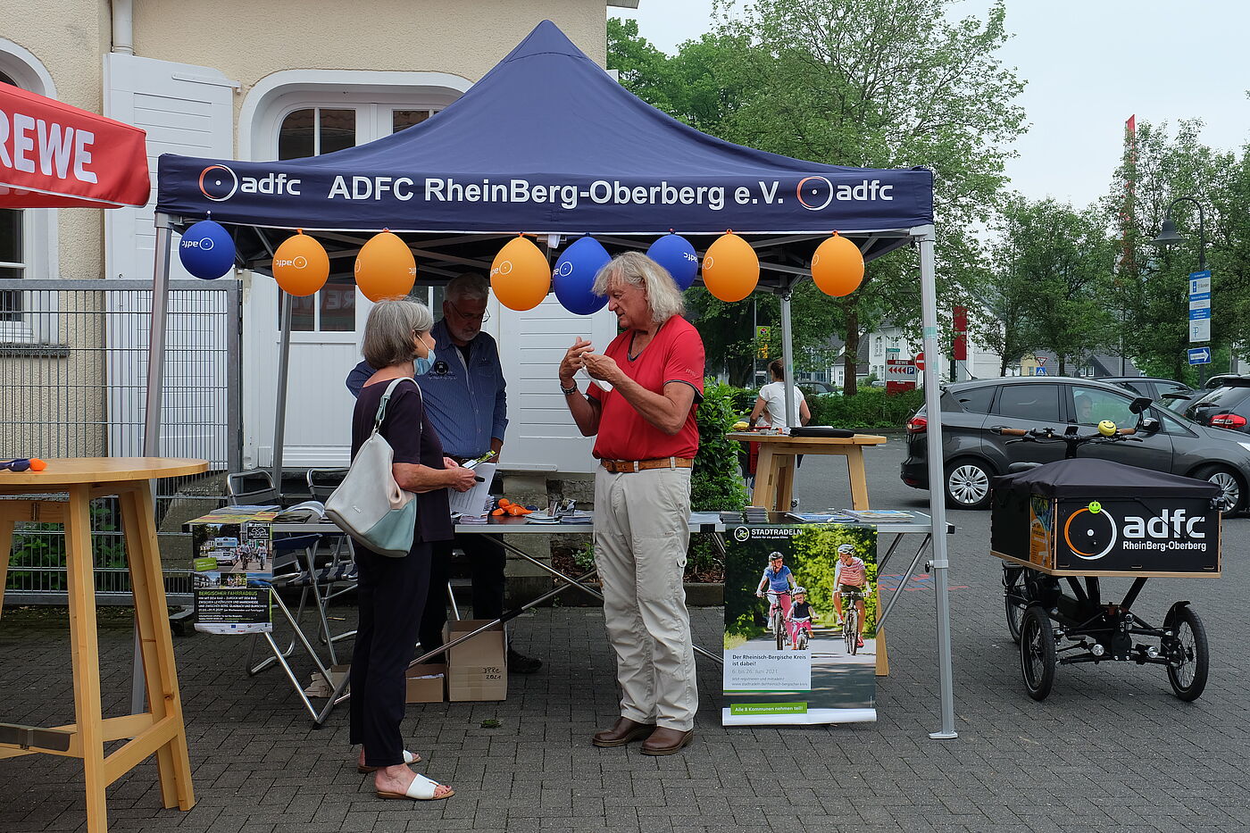 Hier konnte sich die Bevölkerung informieren