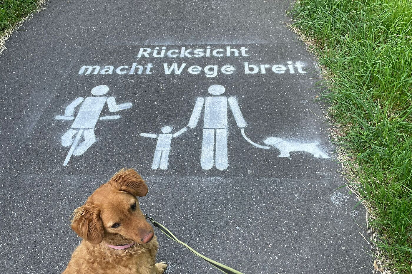 Bodo Fischer mit seiner Hündin Ola Bodo Fischer mit seiner Hündin Ola