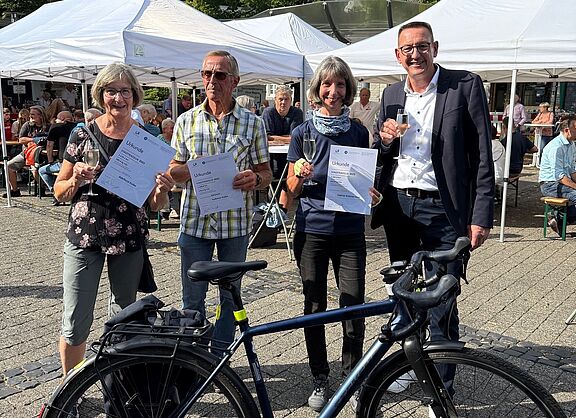 Gruppenfoto Stadtradeln