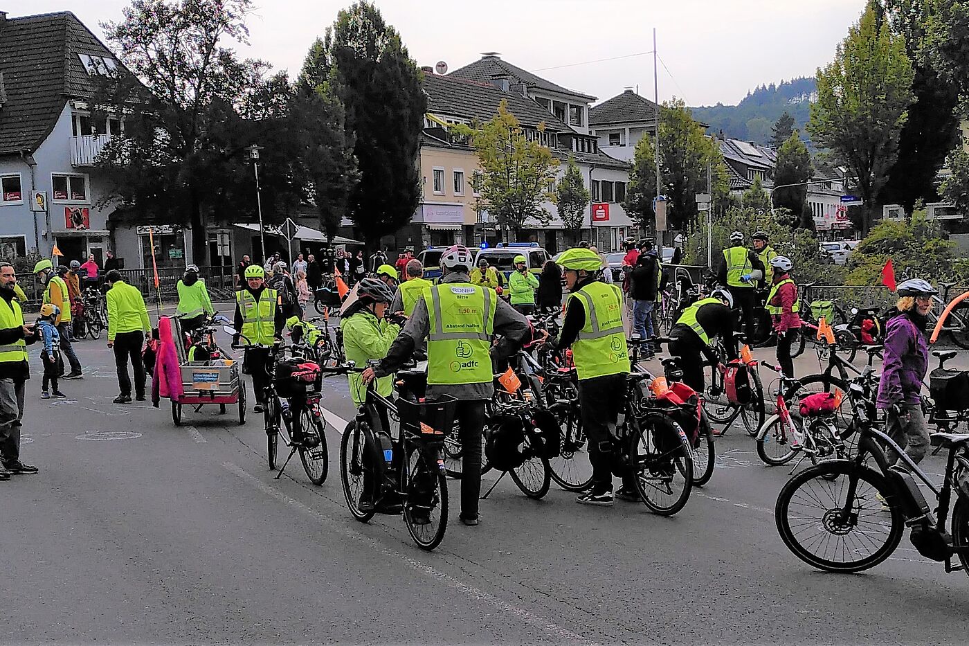 Kidical Mass - Malstop in Engelskirchen