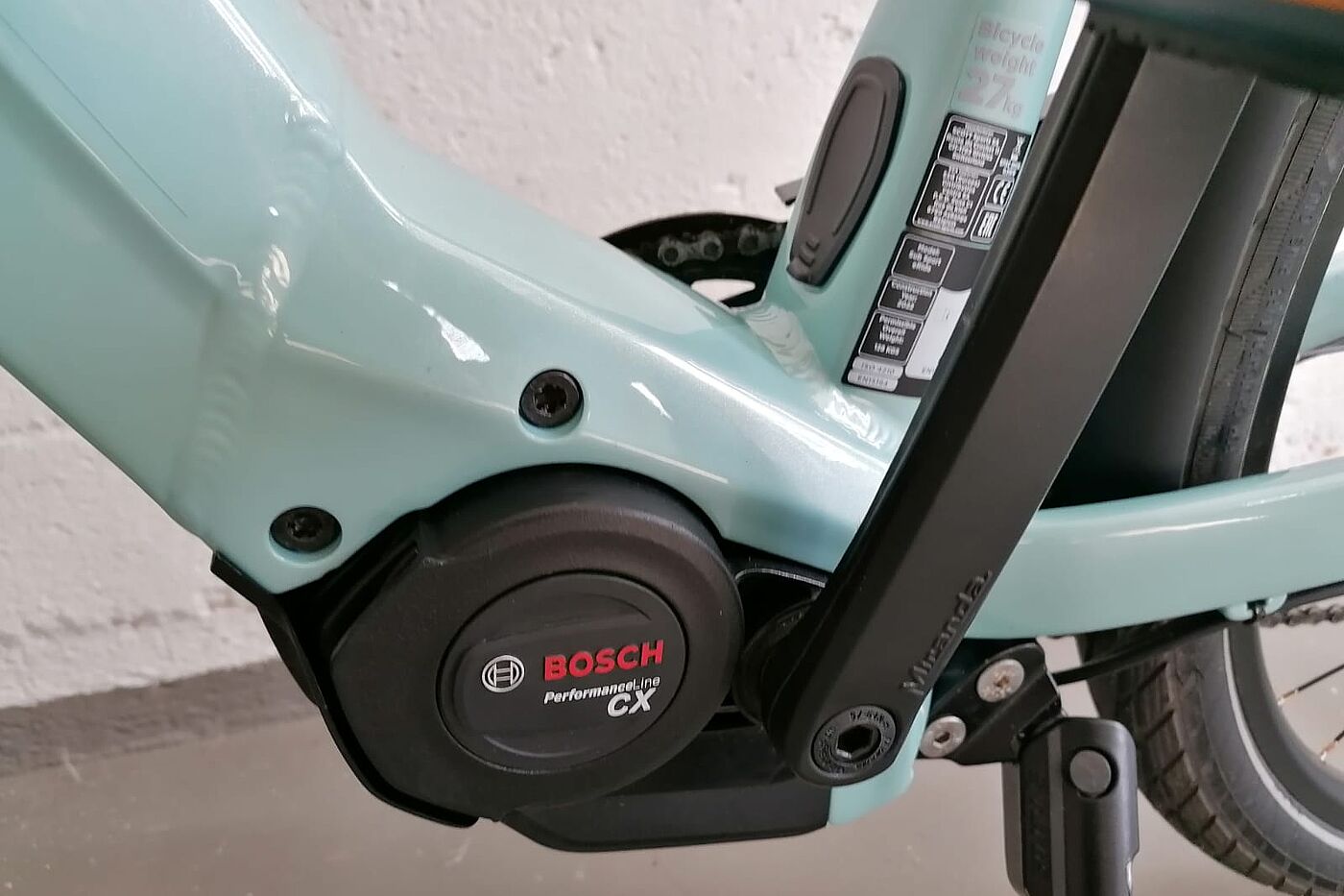 Bosch Performance Line CX 250Watt Motor mit 85Nm Drehmoment