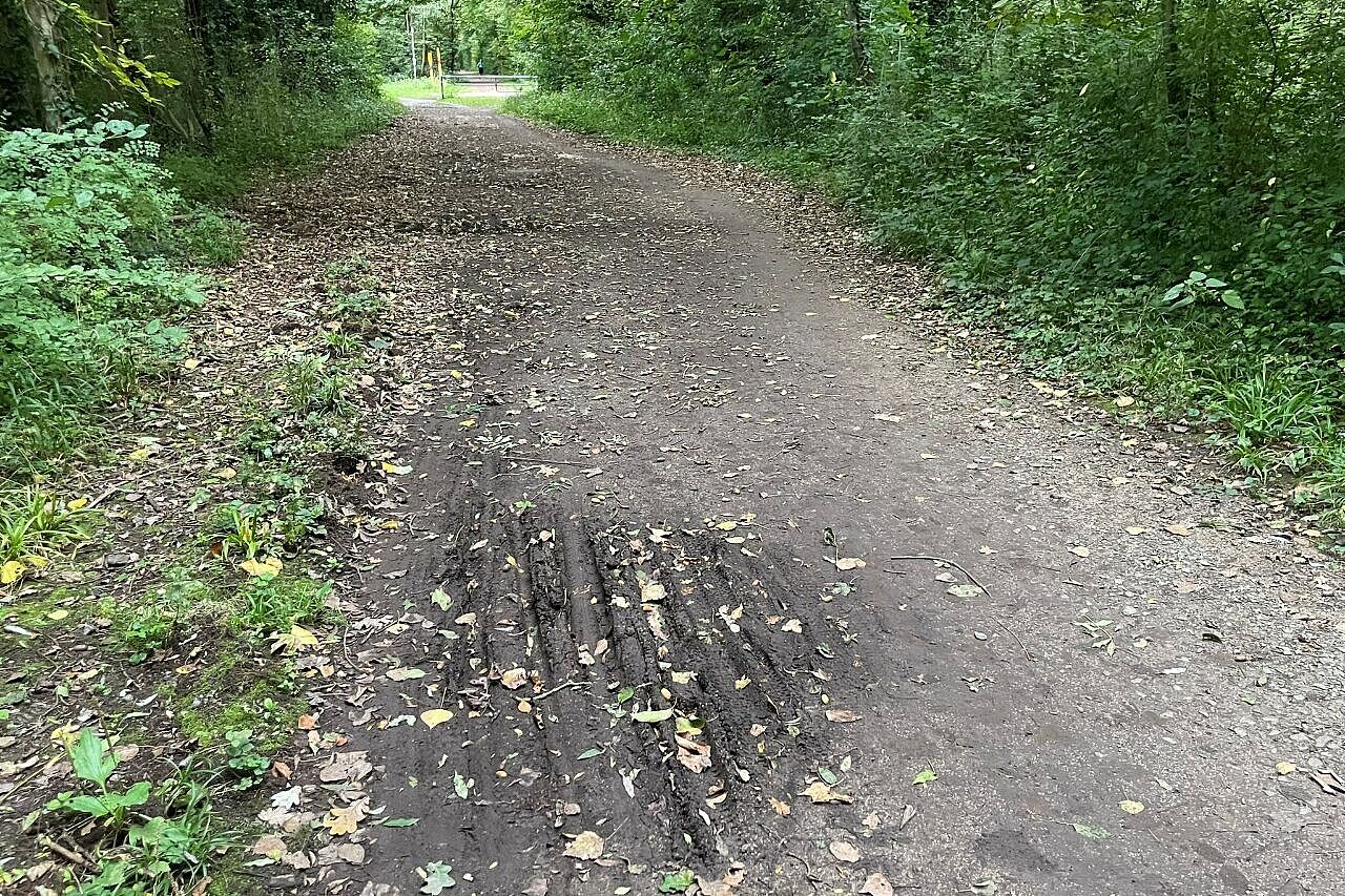 Bild_4_Stellen_des_Radweges Bild 4: Hier ist der Weg nicht (Rad)pendlertauglich