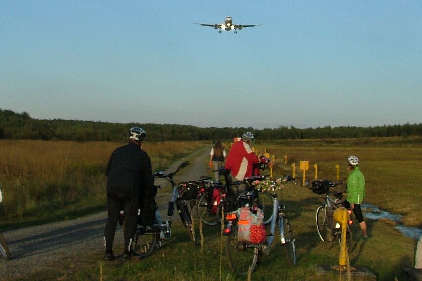 ADFC Gruppe Landeanflug