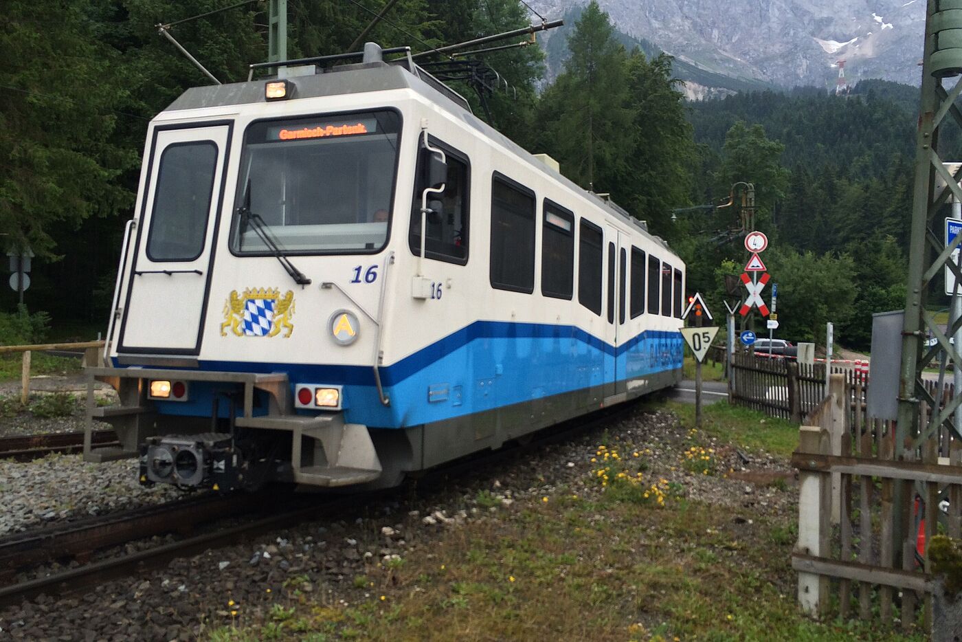 Bild 1 - Die Zugspitzbahn