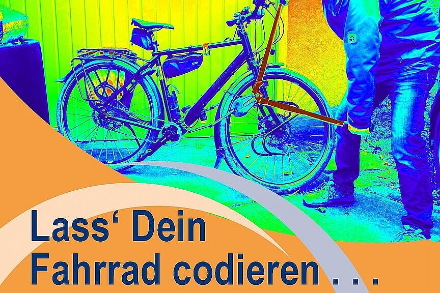 Lass dein Rad codieren Lass dein Rad codieren