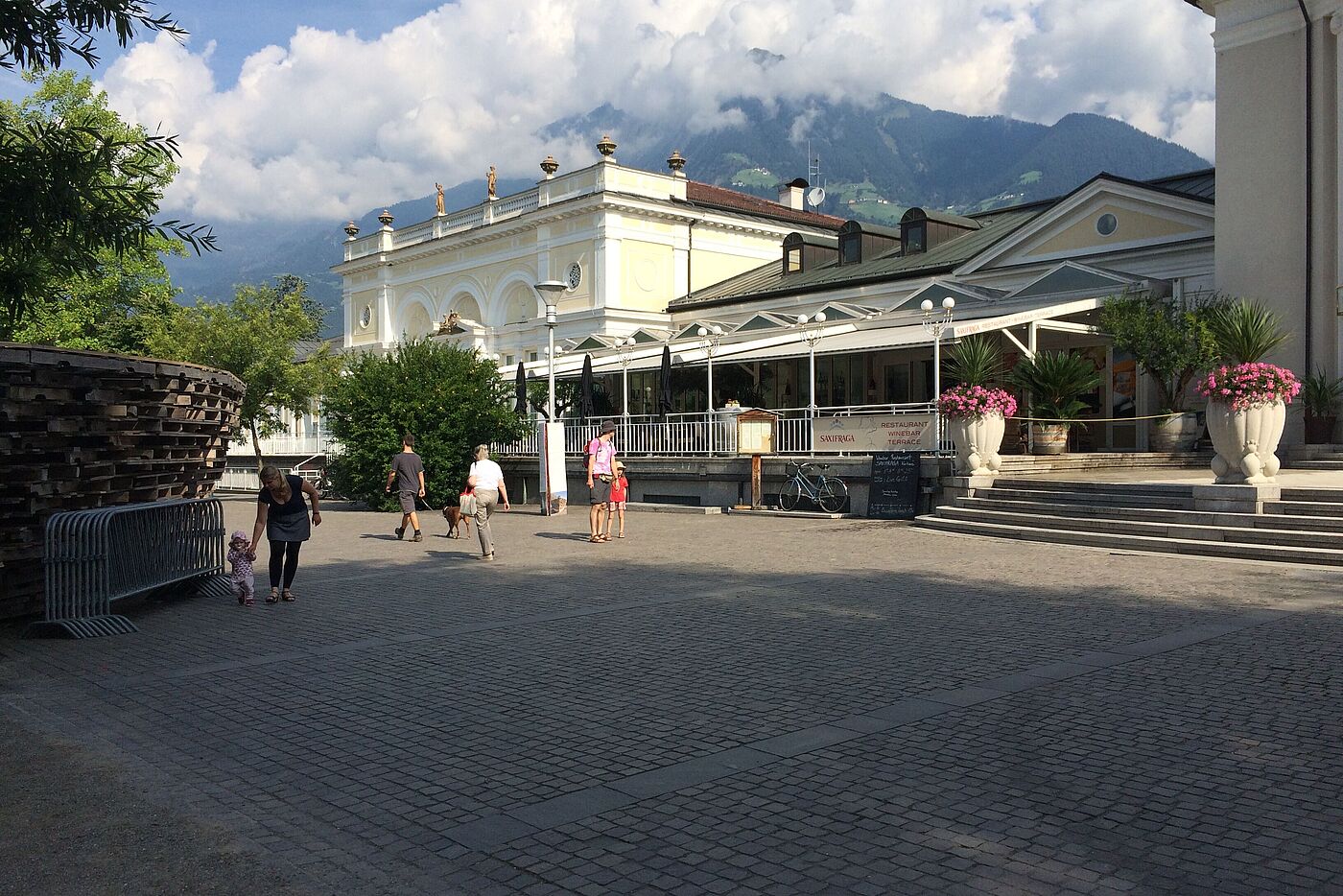 Meran - eine Perle im Etschtal. Sissi war auch schon da.